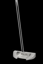 Load image into Gallery viewer, Bell III 365 Left Hand Side Saddle Half-Mallet Face-On Toe Balance Putter - Matte Finish