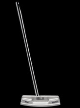 Load image into Gallery viewer, Bell II 410 Left Hand Broomstick No-Anchor Belly Style Long Sternum Putter &quot;Matte Silver Finish&quot;-&quot;Left Hand&quot;
