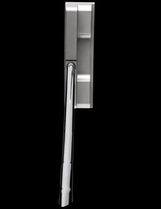 Bell II 410 Left Hand Broomstick No-Anchor Belly Style Long Sternum Putter "Matte Silver Finish"-"Left Hand"