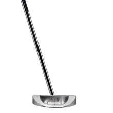 Load image into Gallery viewer, Bell IV N-390 Left Hand Mid-Length Non-Offset Full Mallet Center Shaft Polished Golf Putter - "Left Hand"