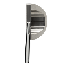 Load image into Gallery viewer, Bell IV N-390 Left Hand Mid-Length Non-Offset Full Mallet Center Shaft Polished Golf Putter - "Left Hand"