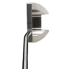 Load image into Gallery viewer, Bell III H-365 Mid-Length Half-Offset Mallet Standard Polished Putter - &quot;Right Hand&quot;
