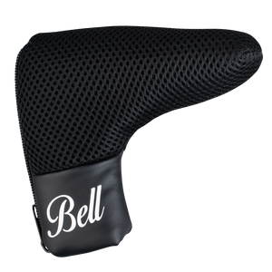 Bell II N-410 Left Hand No Offset Oversize Center Shaft Blade Putter - "Matte Silver Finish" Left Hand