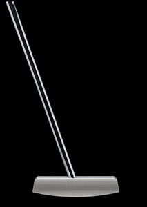 Bell N-360 No-Offset Mid-Length Standard Blade Polished Golf Putter - "Left Hand"