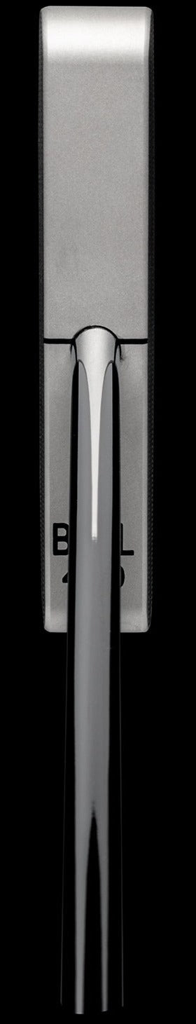 Bell Upright Lie (79 Degrees) Two-Way 450 Jumbo Face Balanced Golf Putter Matte Silver- 