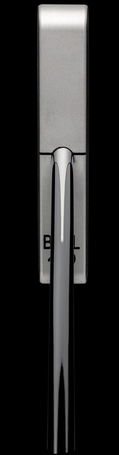 Bell Two-Way 450 Jumbo Face Balanced Upright (79 degrees) Pendulum Golf Putter Matte Silver- 