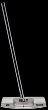 Load image into Gallery viewer, Bell V 450 Side Saddle Face-On Putter - Matte Silver/Face Balance/Left Hand