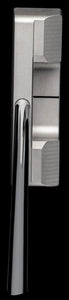 Bell V 450 Mid-Length Upright Lie 79 Degrees Golf Putter 36" to 43" Pendulum Matte Silver Finish - "Right Hand"