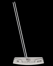 Load image into Gallery viewer, Bell Left Hand 360 Broomstick No-Anchor Belly Style Long Sternum Putter-&quot; Left Hand&quot;-&quot;Matte Silver Finish&quot;
