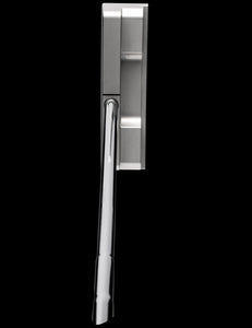 Bell II 410 Broomstick No-Anchor Belly Style Long Sternum Putter "Matte Silver Finish"-"Right Hand"