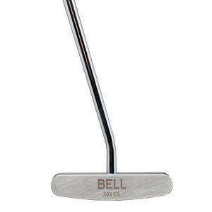 Bell SS-400 Right Hand Side Saddle Face-On Polished Putter - "Right Hand"