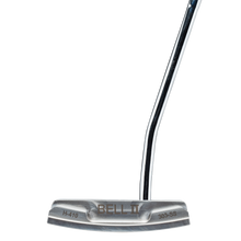 Load image into Gallery viewer, Bell II H-410 Left Hand Half Offset Oversize Blade Polished Putter - &quot;Left Hand&quot;
