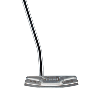 Bell II H-410 Right Hand Half Offset Oversize Blade Polished Putter - "Right Hand"