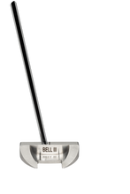 Load image into Gallery viewer, Bell III 365 Left Hand Broomstick No-Anchor Belly Long Sternum Mallet Polished Putter - &quot;Left Hand&quot;
