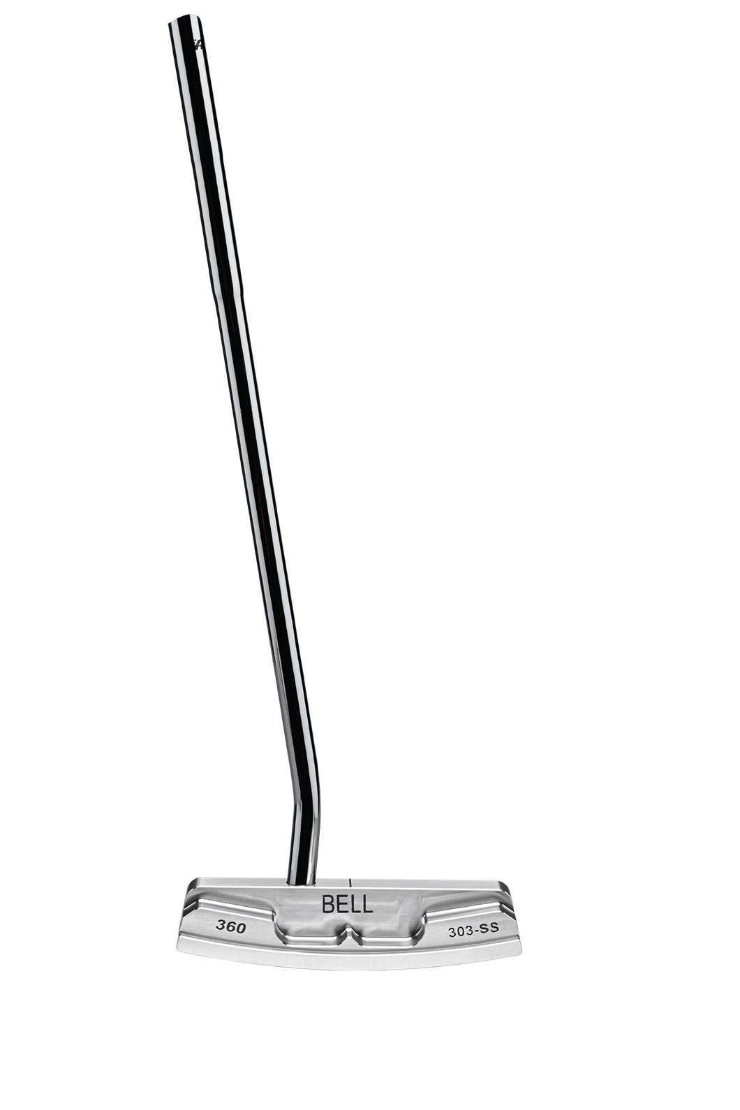 Bell 360 Left hand No-Offset Upright Lie (75 degrees) Polished Standard Putter - 