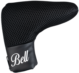 Bell V 450 Left Hand Long Face-On No-Anchor Belly Style Broomstick Sternum "Matte Silver" Putter "Left Hand"