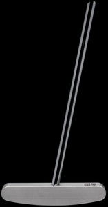 Bell Upright Lie (79 Degrees) Two-Way 450 Jumbo Face Balanced Golf Putter Matte Silver- "Putt RH/LH"