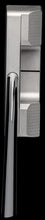 Load image into Gallery viewer, Bell V 450 Left Hand Long Face-On No-Anchor Belly Style Broomstick Sternum &quot;Matte Silver&quot; Putter &quot;Left Hand&quot;
