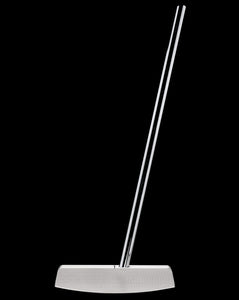 Bell 360 Face-On No-Anchor Belly Style Long Broomstick Putter-" Right Hand"-"Matte Silver Finish"