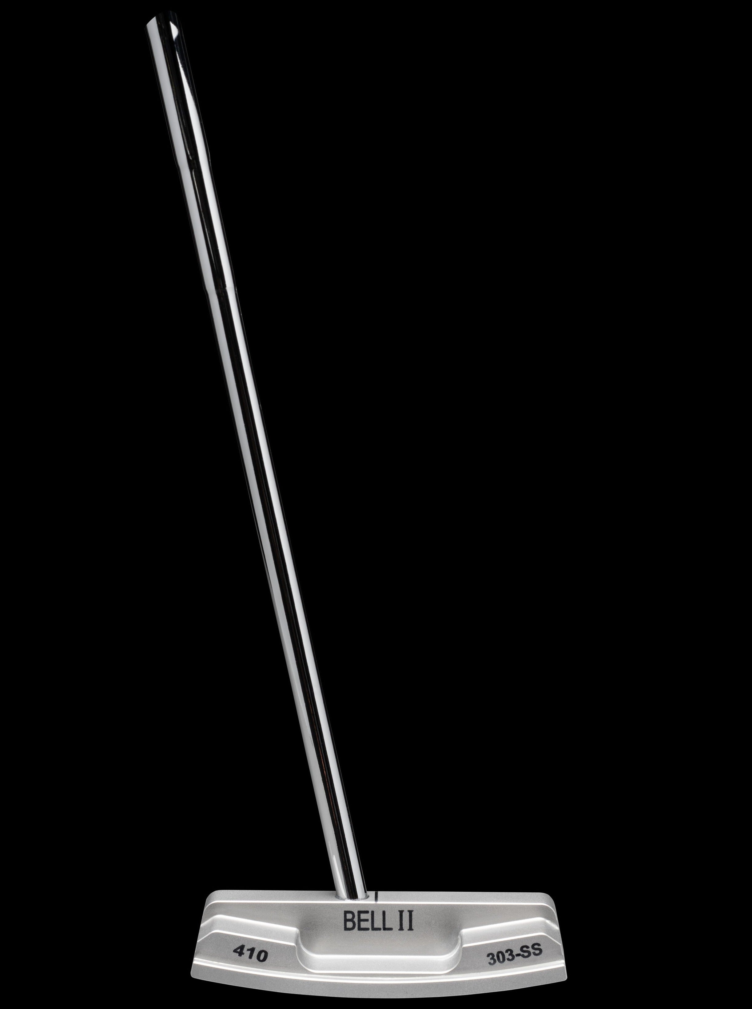 Bell II 410 Long No-Anchor Belly Broom Style Putter - Matte Silver, Right Hand