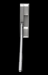 Bell Upright Lie (79 degrees) 410 No-Offset Right Hand Toe Balance Putter with "Matte Silver Finish"