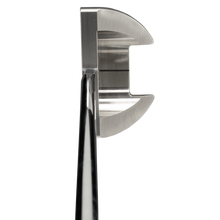 Load image into Gallery viewer, Bell III SS-365 Right Hand Side Saddle Face-On Half-Mallet Broom Style Polished Putter
