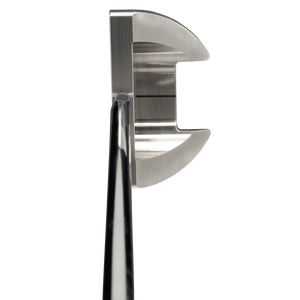 Bell III SS-365 Right Hand Side Saddle Straight Shaft 2-Piece Mallet Polished Putter