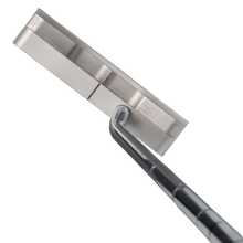 Load image into Gallery viewer, Bell 360 Half Offset Mid-Length Standard Blade Matte Golf Putter - &quot;Right Hand&quot;
