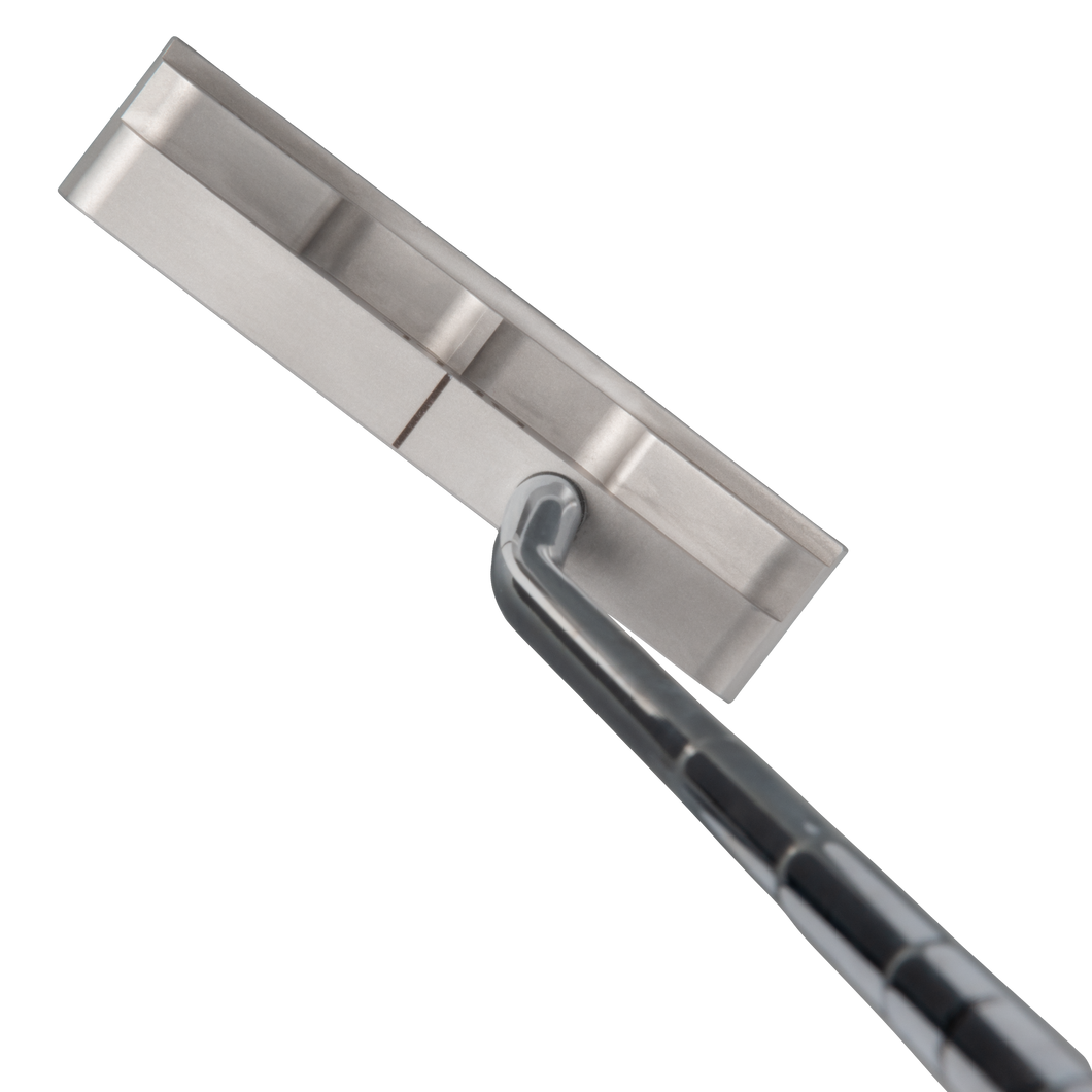 Bell 360 Half Offset Mid-Length Standard Blade Matte Golf Putter - 
