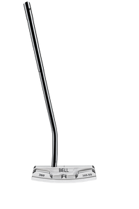 Bell H-360 Right Hand Half-Offset Upright Lie 76 Degrees Face Balance Polished Putter - "Right Hand"