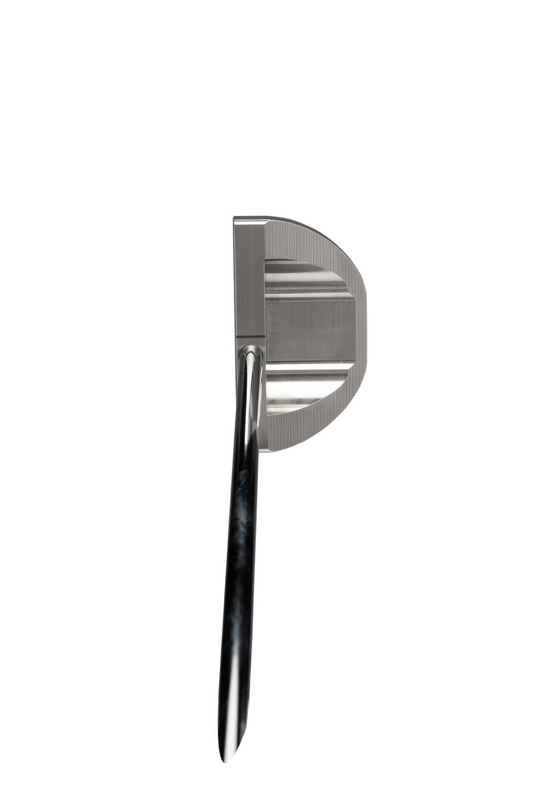 Bell IV 390 Left Hand Face-On No-Anchor Belly Long Broomstick Mallet Polished Golf Putter - 